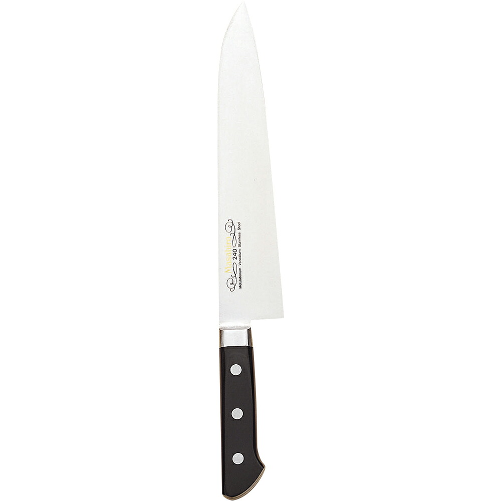 正広13715MV鋼口金付牛刀330mm モリブデン 包丁 【対応】|厨房良品 店