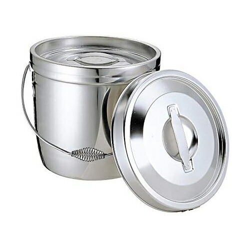 MT 二重汁食缶 ゼムクリップ無 ツル引き取り手 10L 【相応う】 キッチン用品・食器・調理器具-その他