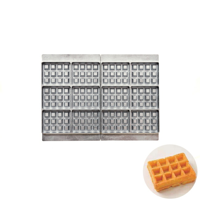 MSP-100用熱盤　ベルジャンワッフル長角6個 44,044円