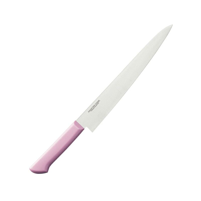 マスターコック　抗菌筋引　MCSK240　24cm　ピンク