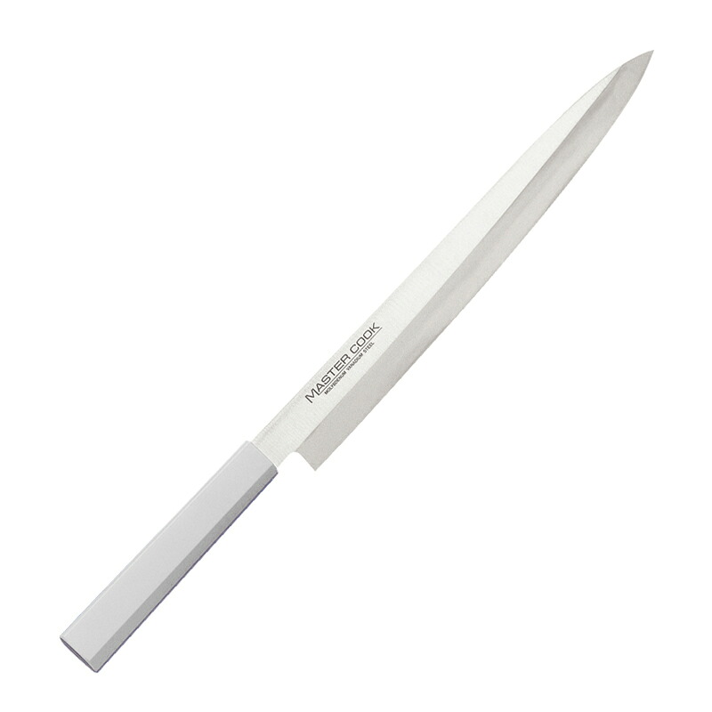 マスターコック　抗菌柳刃　MCYK210　27cm　ホワイト｜厨房良品 店
