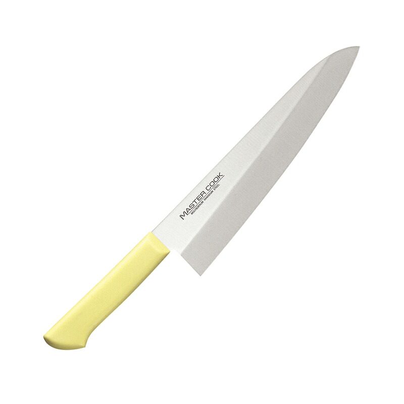 マスターコック 抗菌洋出刃 MCDK180 27cm イエロー|厨房良品 店