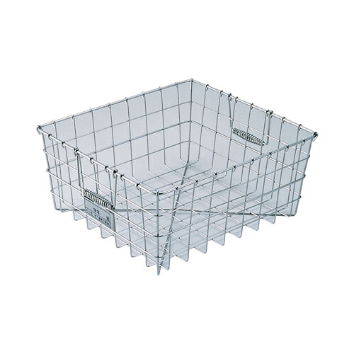 MT　18-8食器カゴ　A-1　400×370×190mm　テーパー付　給食　食器かご　【対応】
