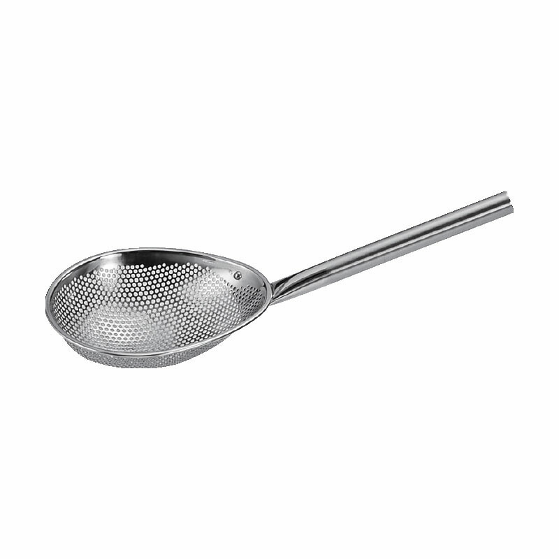 UK 18-8パンチング パイプ柄 スクイ玉揚 大|厨房良品 店