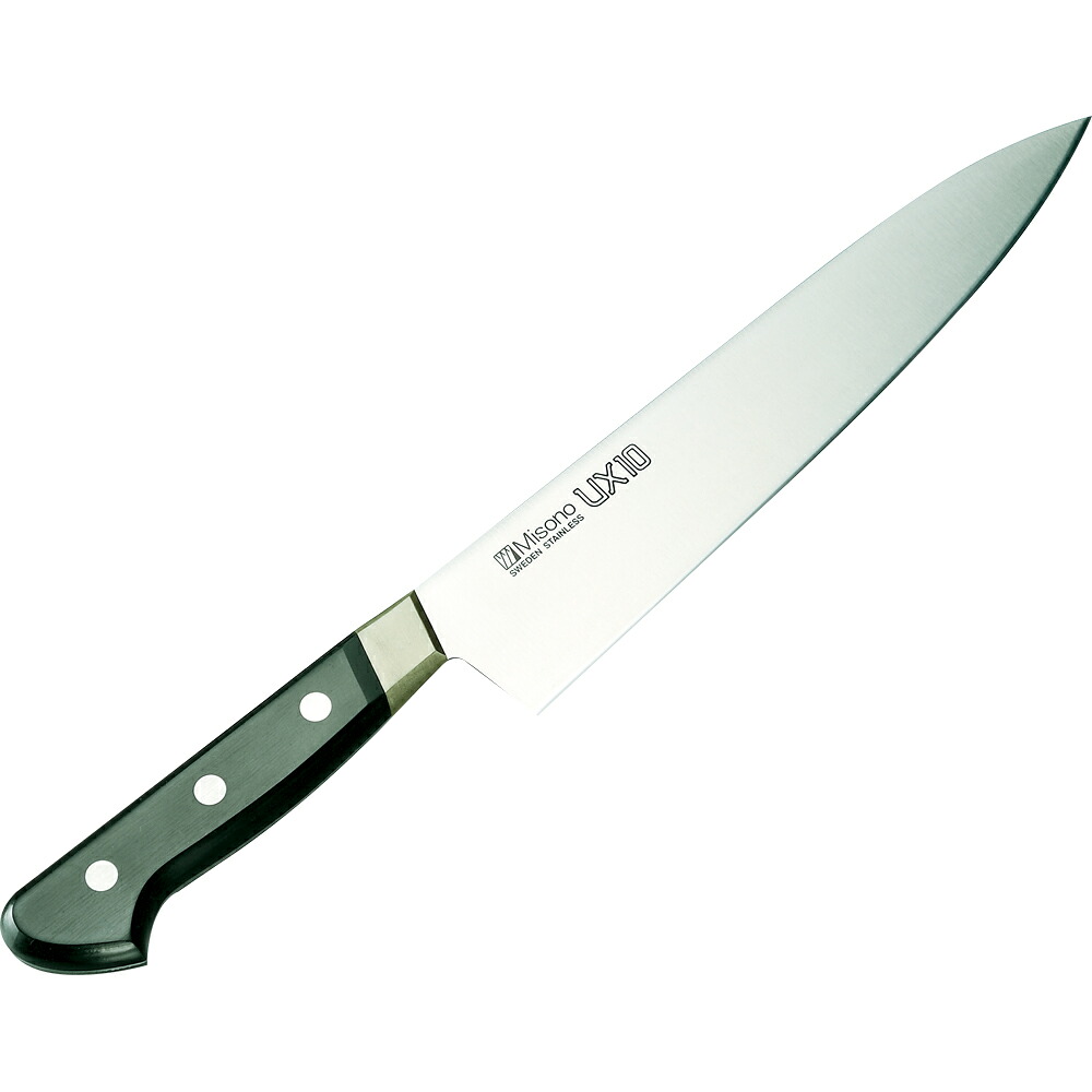 ミソノ裁断師 まかない方 出刃包丁 No.715 UX10 牛刀300粍