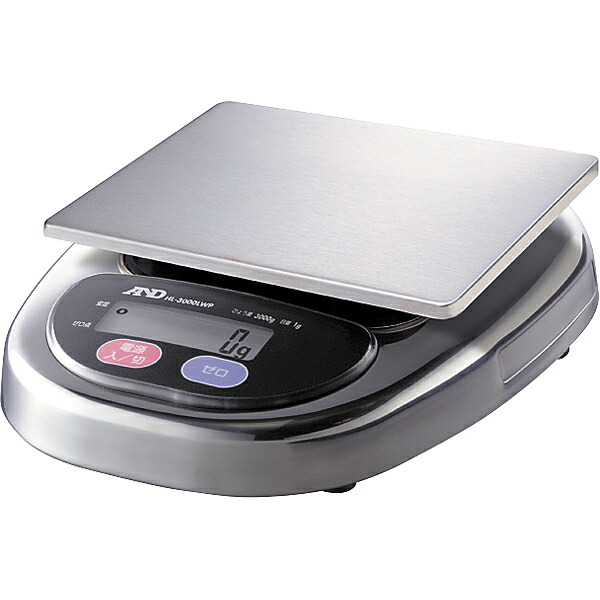 A&D　デジタル防水秤3000g　HL-3000LWP　【対応】｜厨房良品 店