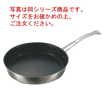 ｷﾝｸﾞﾌﾛﾝ ｽﾃﾝｷｬｽﾄﾊﾝﾄﾞﾙ 片手ｽﾃｰｷﾊﾟﾝ24糎【ビステキ食麺麭】【フライパン】【第一人者フロン】【電磁膳立て器相応う】【IH相応う】【ステンレス鋼製】【ステンレス鋼食麺麭】