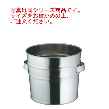18-8 両手 ﾊﾞｹｯﾄ 15L【バケツ】【業務用】【厨房用品】【キッチン用品】【清掃用品】｜PRO-SHOP YASUKICHI