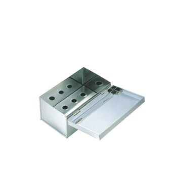 EBM 18-0 骨っぷし付 のり缶(10束入)227×137×107【海苔かわき切る機】【のり保護すること】【海苔保護すること】