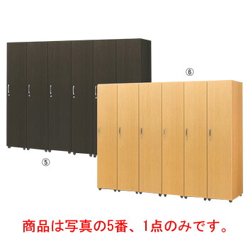 木製ﾌﾘｰｼﾞｮｲﾝﾄﾛｯｶｰ 1段 ﾌﾞﾗｳﾝ FJLS-BR【代引き不可】【清掃用品】【掃除道具】【収納】
