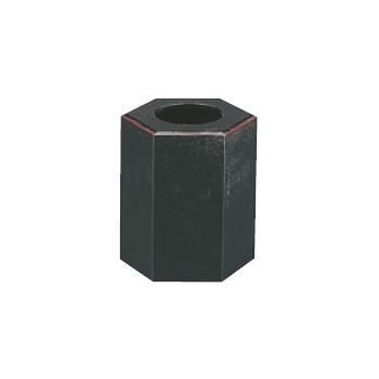 六角千筋 屑入 ｳﾚﾀﾝ 8-189-14【ティッシュＢＯＸ】【ティッシュケース】【ホテル旅館用品】【客室備品】