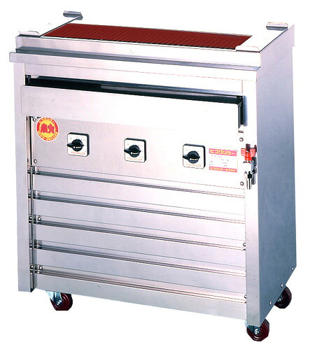 ヒゴグリラー 焼鳥大串タイプ 床置型 3P-210D【代引き不可】【業務用】【焼台】【串焼き】【やきとり】【電気グリラー】【下火】【バーベキュー】｜PRO-SHOP YASUKICHI