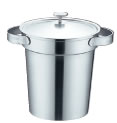 18-8 スタッキング アイスペール 1Ｌ 3280100【テーブルウェア】【ステンレス】【SUS304】【氷入れ】【ストッカー】【ホテル用品】【バー用品】【業務用】