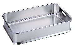 18-8 給食バット手穴明　24インチ【バット】【トレイ】【トレー】【ステンレス】【業務用】｜PRO-SHOP YASUKICHI 11,504円