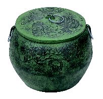 鉄鋳物 火消し壺 特大【消火用品】【業務用】|PRO-SHOP YASUKICHI