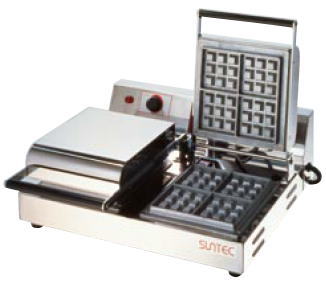 楽天市場】サンテック ワッフルベーカー SBW-200-4【代引き不可