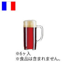 ミンデン　ジョッキ　380　(6ヶ入) アルコロック　Ｇ2617　(Ｃ)【バー用品】【グラス】【ビールジョッキ】【ビールグラス】【カクテルグラス】【コップ】【業務用】