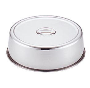 UK18-8 スタッキング 丸皿カバー 18インチ用【バイキング用品 ビュッフェ用品 オードブル】【フタ】【蓋】【ステンレス】【業務用】 10,770円