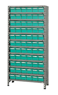 【個人宅配送不可】物品棚ＬＥＫ型樹脂ボックス LEK1122-66T【代引き不可】