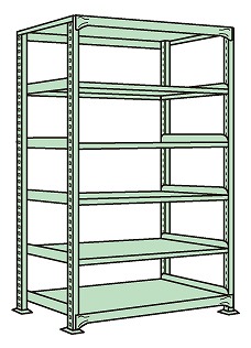 【個人宅配送不可】中量棚B型 B-2346【代引き不可】|PRO-SHOP YASUKICHI