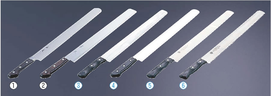 SA佐文 カステラ庖丁 45cm【業務用包丁】【カステラ包丁】【洋包丁】【Ω佐文】【全鋼】【業務用】|PRO-SHOP YASUKICHI