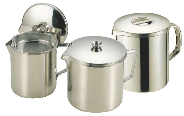 SA18-8ｵｲﾙﾎﾟｯﾄ 2L 【業務用油缶】【フライヤー】【網】【18-8ステンレス】【Ω】【油受け】【カス取り】【業務用】