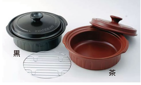 ﾆｭｰﾄｰｾﾗﾑ 両手鍋浅型 25cm TSR-191AM-S(茶)(IH対応）【電磁調理器対応】【IH対応】【業務用鍋】【ニュートーセラム】【業務用】