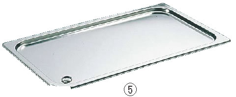 ﾌﾞｳｼﾞｬｰ18-10ﾘﾝｸﾞつまみ付ﾎﾃﾙﾊﾟﾝ蓋GNR型7487.16 1/6用【ステンレスホテルパン用蓋】【ホテルパン用品】【BOURGEAT専用蓋】【業務用】
