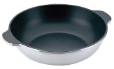 TKG ｱﾙﾐ 味めぐり(ﾌｯ素樹脂) 21cm【アルミ鍋】【業務用】