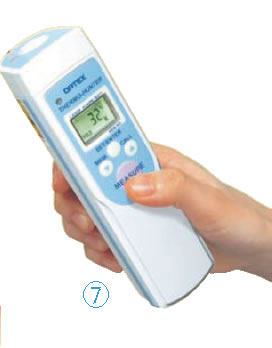 防水型 非接触温度計 ｻｰﾓﾊﾝﾀｰ PT-5LD【非接触温度計】【可視光線温度計】【業務用】