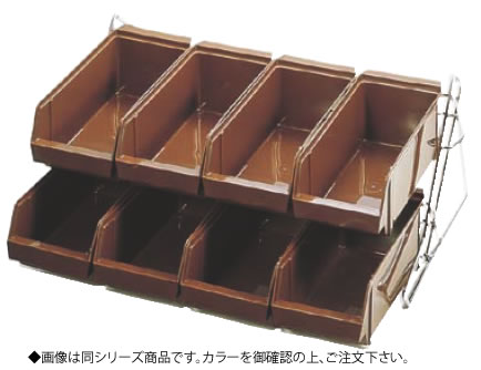 SAｽﾀﾝﾀﾞｰﾄﾞ ｵｰｶﾞﾅｲｻﾞｰ 2段4列(8ヶ入)ｸﾞﾚｰ【ステンレス製】【業務用】