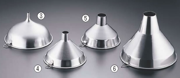 SA18-8ﾛｰﾄ 21cm【漏斗】【funnel】【じょうご】【業務用】