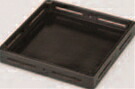 8寸四方透かし盛器 黒【懐石料理に】【懐石盛器】【盛器】【木製】【1-724-5】