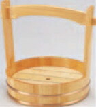 両手桶 (本体･ｽﾉ子付) 尺2寸【盛込器】【桶】【木製】【1-741-16】｜PRO-SHOP YASUKICHI
