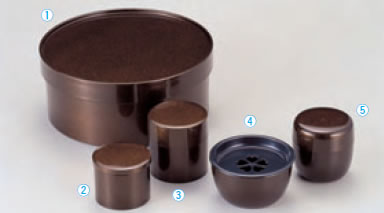 9寸雅茶びつ 梨地【客室用品】【茶器】【茶道具】【茶櫃】【茶道】【茶会席】【お茶】【1-825-1】