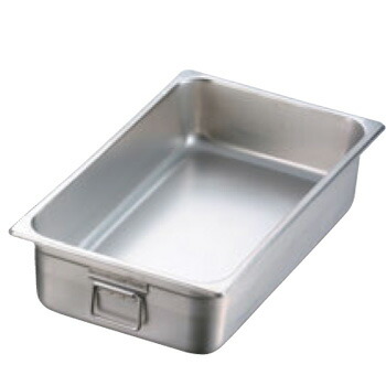 楽天市場】18-8ハンドル付ホテルパン 1/2サイズ SH-1506GH_325×265