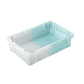 ﾘｽ PP ｺﾝﾃﾅｰ NF-S33 ｸﾘｱ/ｸﾞﾘｰﾝ【番重】【容器】【バット】【給食道具】【厨房用品】【キッチン用品】【調理用具】【下ごしらえ用品】