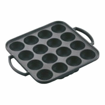 たこ焼器 電調専科 16穴 409 鉄ｲﾓﾉ 205×255【たこ焼き器】【たこ焼き機】【業務用　たこ焼き】