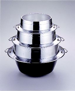 アルミ製羽釜　直径36cm 楽天市場】アルミ釜 (羽釜) 36 : KIPROSTARストア