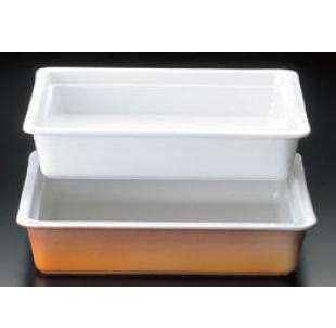 ロイヤル陶器製 角ガストロノーム 2/3 PC625-23 (カラー)