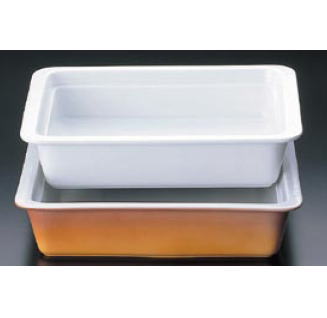 ロイヤル陶器製 角ガストロノーム 1/2 PC625-12 (カラー)