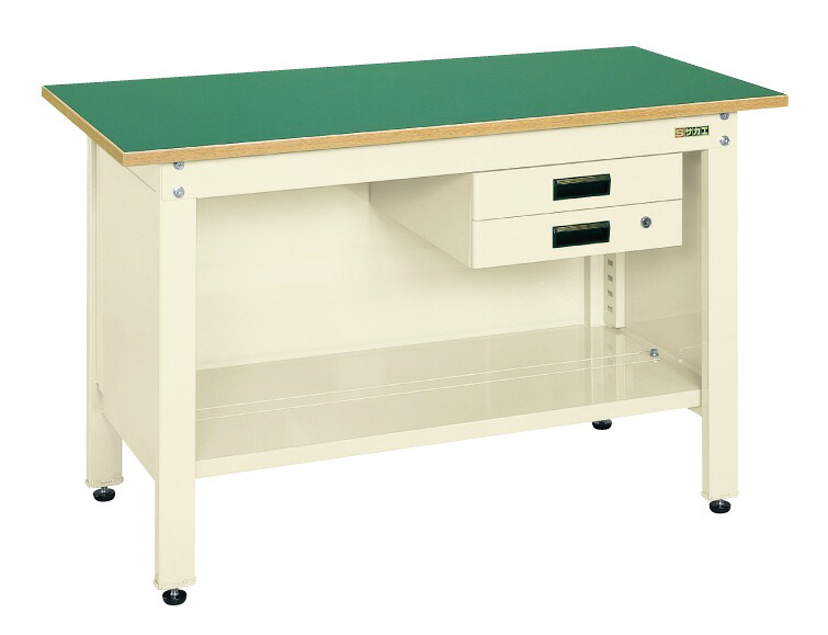 【個人宅配送不可】一人用作業台・軽量固定式 CP-126BI【代引き不可】