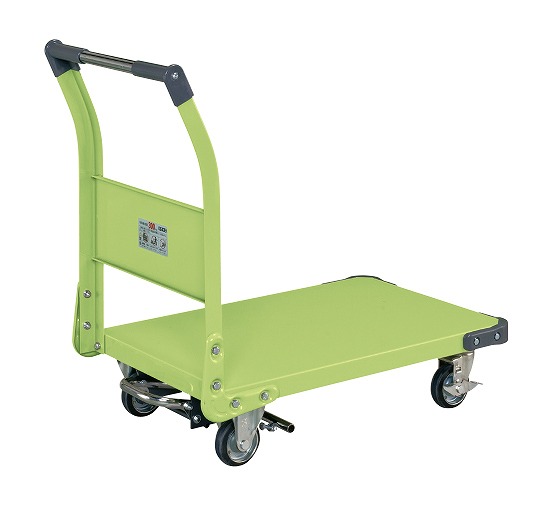 【個人宅配送不可】特製四輪車フットブレーキ付 TAN-33BR【代引き不可】｜KIPROSTARストア