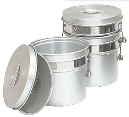 ｱﾙﾏｲﾄ段付二重食缶 245R (6l)【滋養物供給】【仕出し】【お役目用】