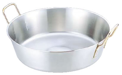 SAｽｰﾊﾟｰﾃﾞﾝｼﾞ 揚鍋 30cm【ステンレス鍋】【電磁調理器対応】【IH対応】【天婦羅】【揚げ物】【SUPERDENJI】【業務用】