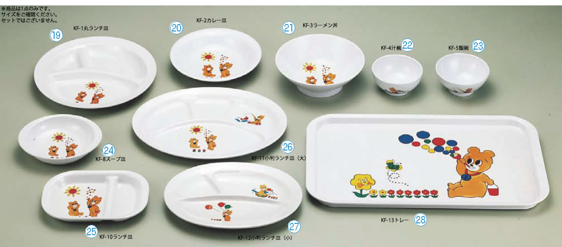 楽天市場】ﾒﾗﾐﾝお子様食器｢ｺﾛちゃん｣ KF-10 ﾗﾝﾁ皿【子供用食器】【小皿