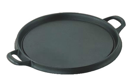 IK 鉄 お口当たり焼鉄板 丸型 28糎 【焼肉一皿】【IH 電磁膳立て器相応う】【一皿分の料理公演設備】【油絵の具一皿】【油絵の具焼き】【お役目用】