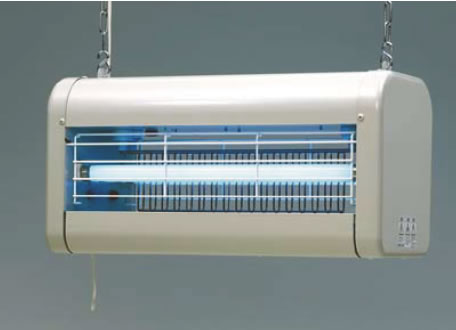 電撃殺虫器 業務用GK-4030Y 電撃殺虫器 GK-4030Y 電撃殺虫器 屋内用・スタンダード型（3500V 100m²） | 石崎