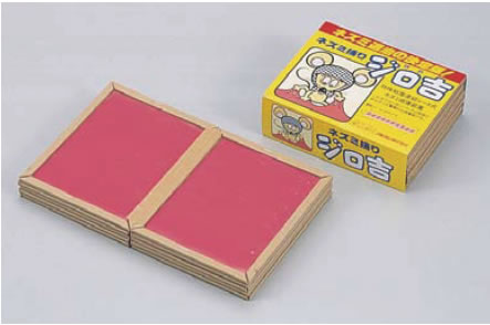 ﾈｽﾞﾐ捕りｼﾞﾛ吉ﾜｲﾄﾞ(特殊粘着連結ｼｰﾄ式)(10ｼｰﾄ入)【ネズミ退治】【業務用】