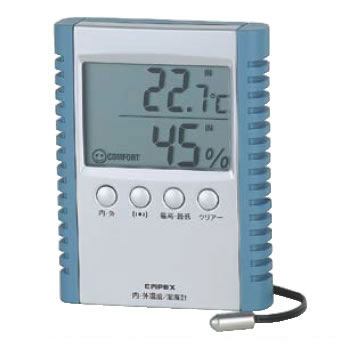 温湿度計 ﾃﾞｼﾞｺﾝﾌｫ2 TD-8172【乾湿球湿度計】【thermometer】【業務用】